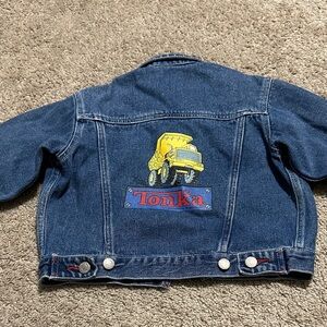 Vintage Tonka Truck Denim Jacket Size 2